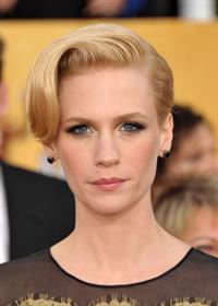 January Jones 17th annual Screen Actors Guild Awards on January 1, 2011
