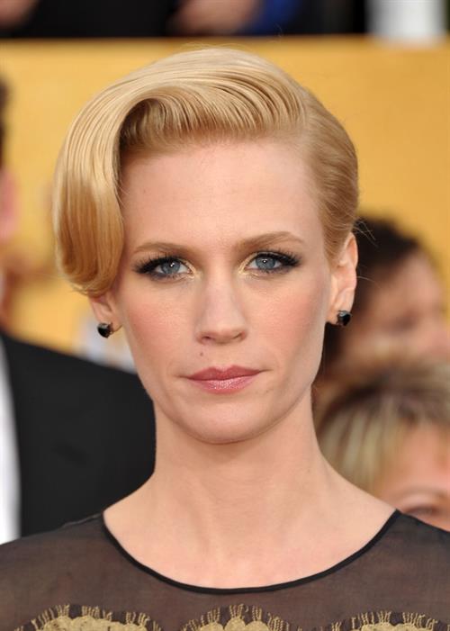 January Jones 17th annual Screen Actors Guild Awards on January 1, 2011