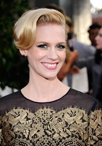 January Jones 17th annual Screen Actors Guild Awards on January 1, 2011