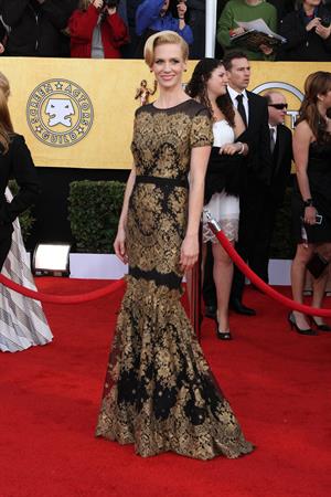 January Jones 17th annual Screen Actors Guild Awards on January 1, 2011