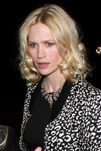 January Jones 33rd birthday at Fogo de Chao in Los Angeles on January 5, 2012