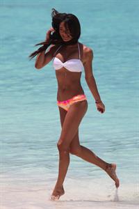 Jarah Mariano. St. Barts Victorias Secret bikini shoot St. Barts. August 11th, 2012