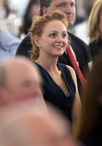 Jayma Mays Rape Treatment Center Fundraiser honoring Norman Lear held in Beverly Hills - October 14, 2012 