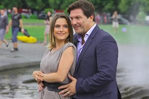 Jeanette Biedermann Jedermann Photocall & Pressekonferenz in Berlin on August 7, 2013