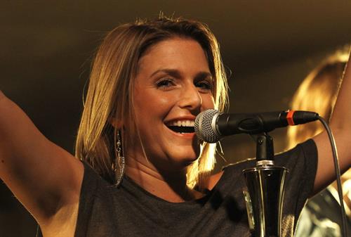 Jeanette Biedermann - Showcase with her new Band 'Ewig' in Berlin on August 23, 2012