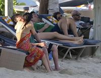 Jenna Dewan-Tatum - at the beach in St Barts 12/31/12  