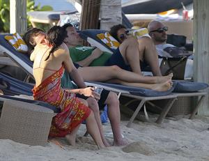 Jenna Dewan-Tatum - at the beach in St Barts 12/31/12  