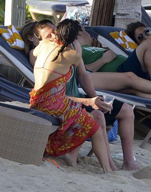 Jenna Dewan-Tatum - at the beach in St Barts 12/31/12  