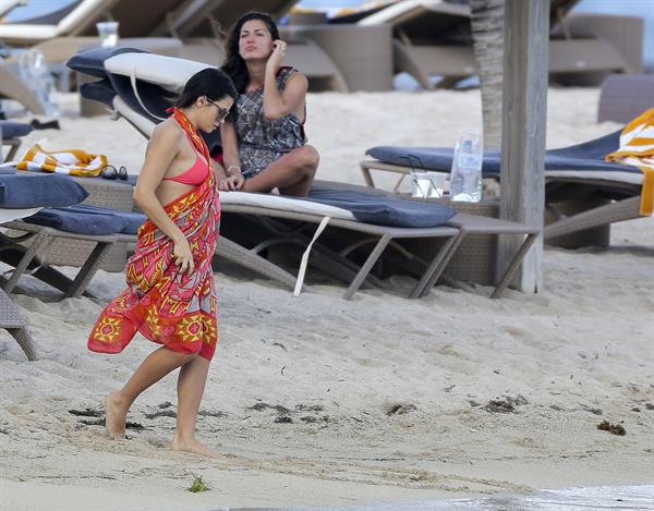 Jenna Dewan-Tatum - at the beach in St Barts 12/31/12  