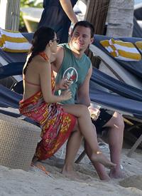 Jenna Dewan-Tatum - at the beach in St Barts 12/31/12  