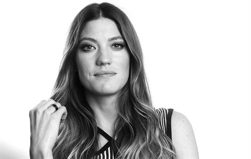Jennifer Carpenter posing for Carlo Allegri portraits in New York City - October 26, 2012 