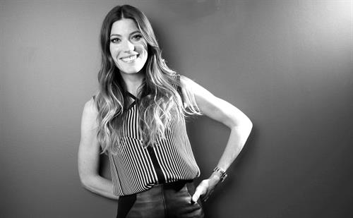Jennifer Carpenter posing for Carlo Allegri portraits in New York City - October 26, 2012 