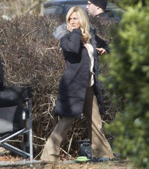 Jennifer Aniston - On the set of the Untitled Elmore Leonard Project in Connecticut (06.02.2013) 
