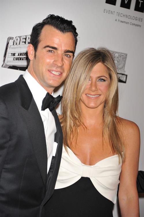 Jennifer Aniston Pictures Jennifer Aniston 26th American Cinematheque Award Gala honoring Ben Stiller (November 15, 2012)