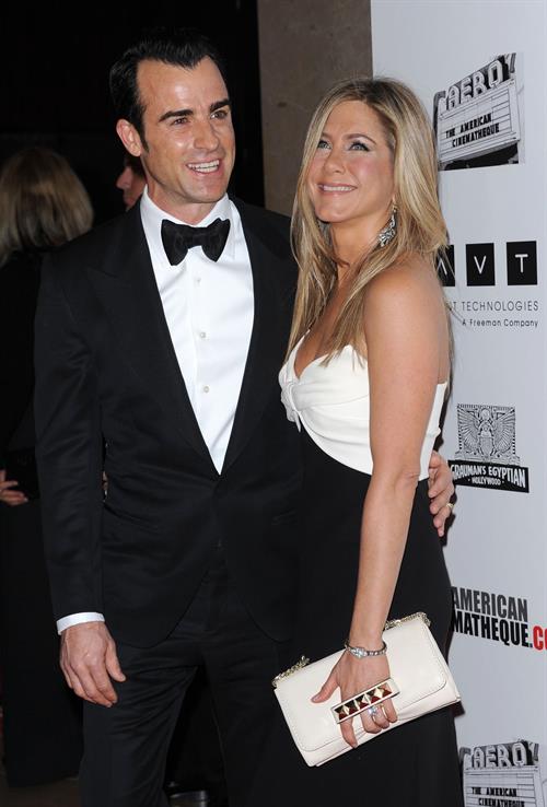 Jennifer Aniston 26th American Cinematheque Award Gala honoring Ben Stiller (November 15, 2012) 