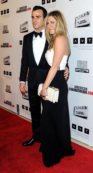 Jennifer Aniston 26th American Cinematheque Award Gala honoring Ben Stiller (November 15, 2012) 