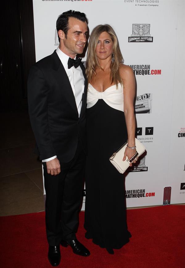 Jennifer Aniston 26th American Cinematheque Award Gala honoring Ben Stiller (November 15, 2012) 