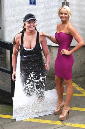 Jennifer Ellison ITV studios London 9th Jan 2012 