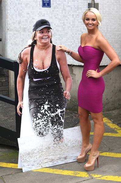 Jennifer Ellison ITV studios London 9th Jan 2012 