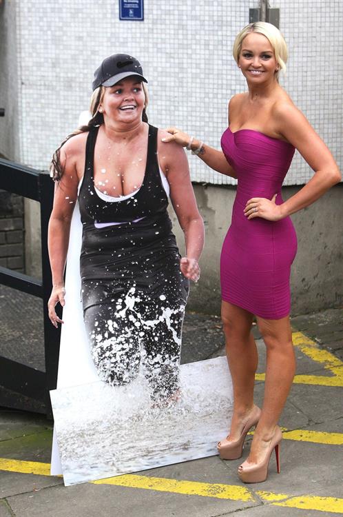 Jennifer Ellison ITV studios London 9th Jan 2012 