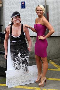 Jennifer Ellison ITV studios London 9th Jan 2012 