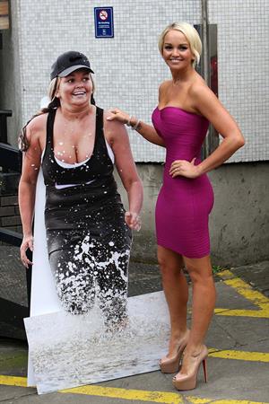 Jennifer Ellison ITV studios London 9th Jan 2012 