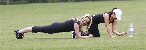 Jennifer Ellison Pictures Jennifer Ellison working out in Liverpool April 14, 2011