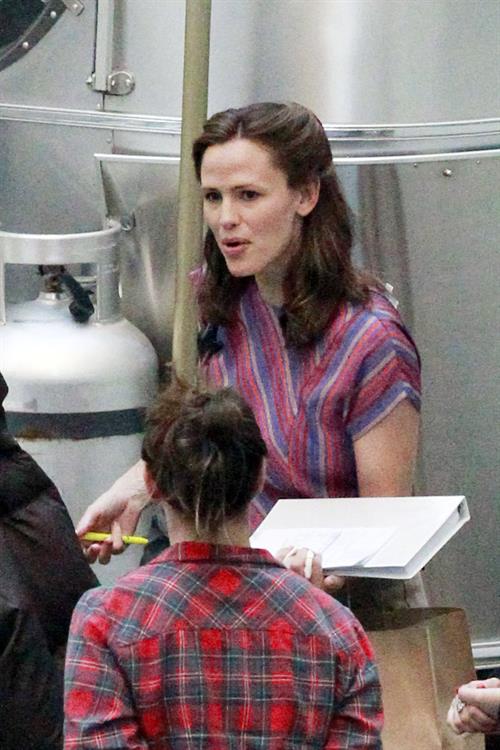 Jennifer Garner Filming 'Dallas Buyers Club' in New Orleans (November 15, 2012) 