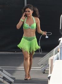 Danica McKellar in a bikini