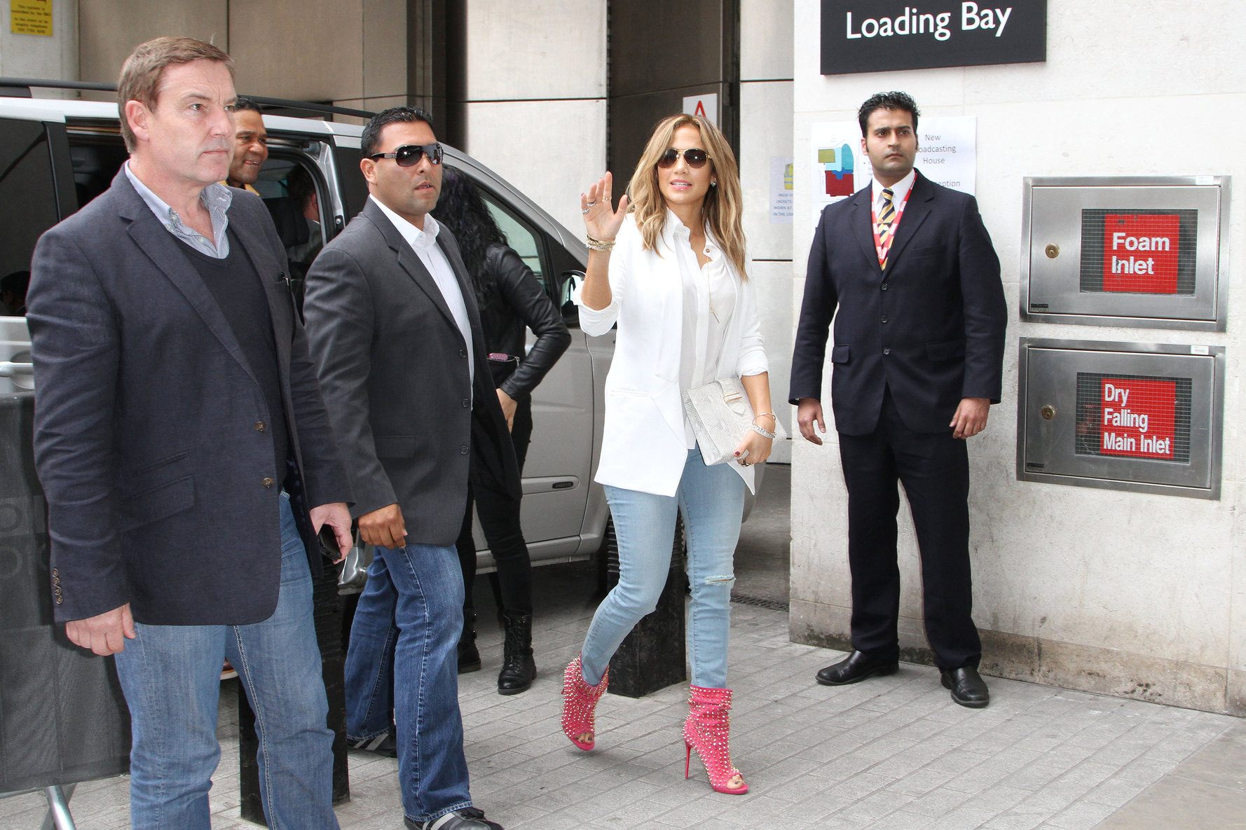 Jennifer Lopez - Pictured at Radio 1 in London on May 30, 2013
