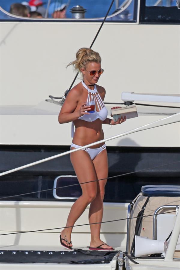 Britney Spears in a bikini