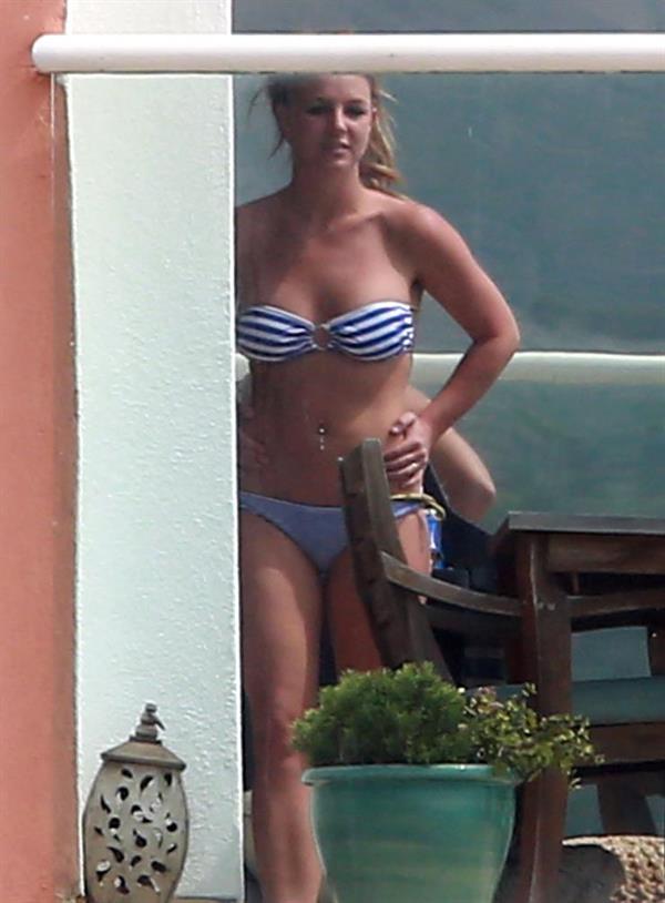 Britney Spears in a bikini