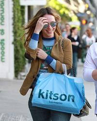 Jennifer Love Hewitt Shopping at Kitson in Beverly Hills April 6, 2013 