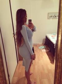 Ines Helene taking a selfie