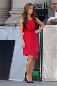 Jennifer Love Hewitt Set of ''The Client List'' in Downtown LA October 26, 2012