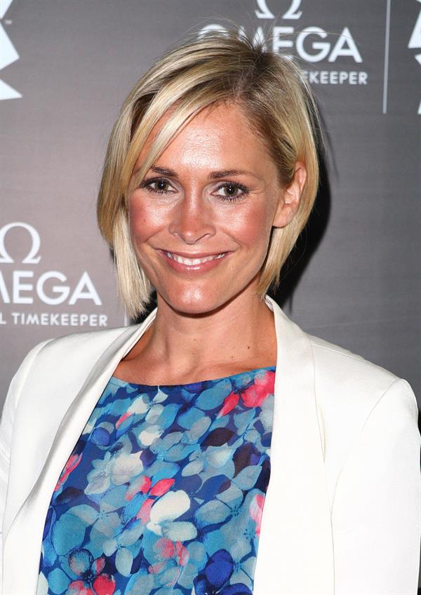 Jenni Falconer attends the launch of OMEGA House on July 28, 2012 in London, England