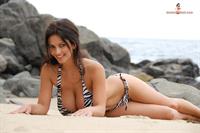 Denise Milani in a bikini