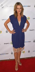 Jessalyn Gilsig LA Shorts Fest 2009 opening night July 23rd 2009  