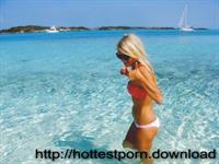 Anonymous in a bikini