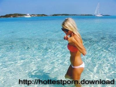 Anonymous in a bikini