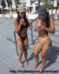 Anonymous in a bikini