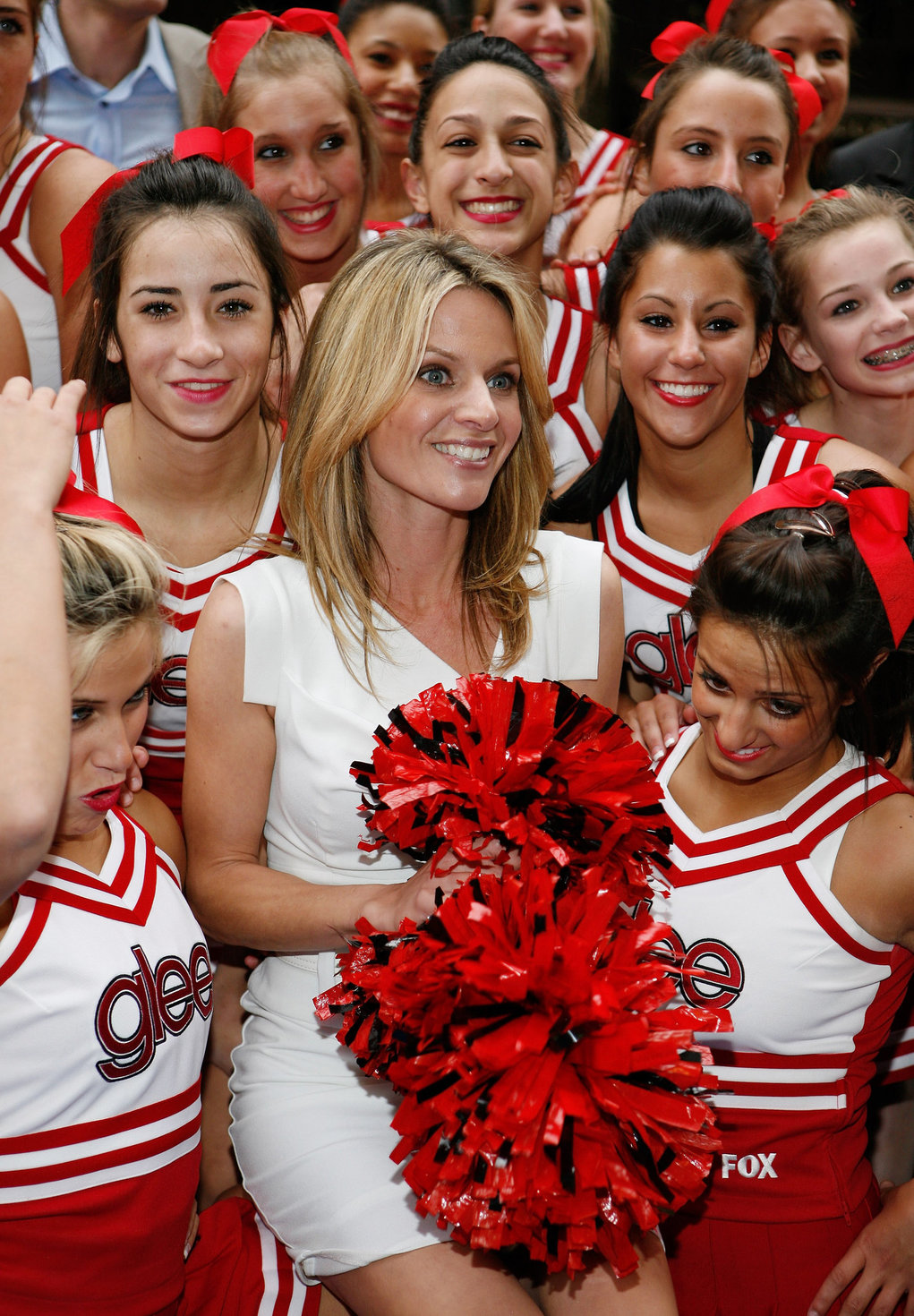 Jessalyn Gilsig Glee Cheerleaders Eclusive Performance at Fox's Upfront Presentation May 18th 2009  