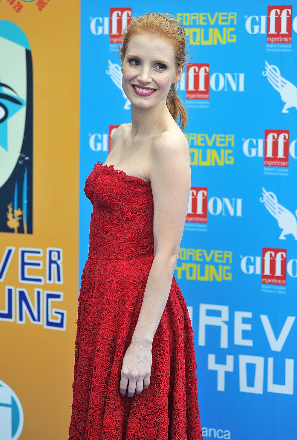 Jessica Chastain - Giffon Film Festival, Italy 7/21/13  