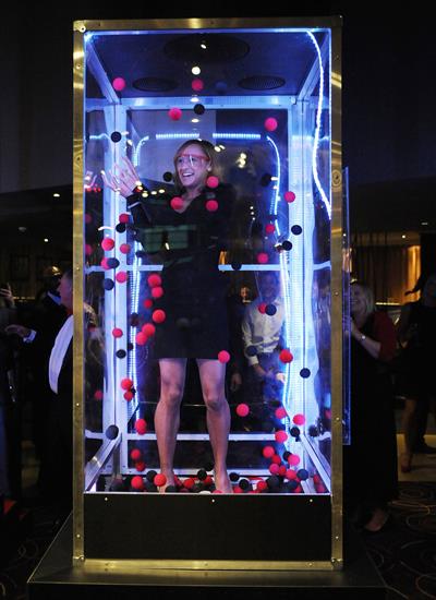 Jessica Ennis Genting Casino - October 4, 2012 