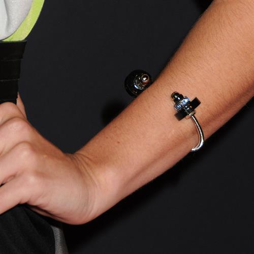 Jessica Lowndes Rodeo Drive Walk of Style Award Honoring Iman and Missoni on October 23, 2011