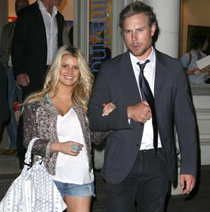 Jessica Simpson out with boyfriend in New York on May 21, 2011 