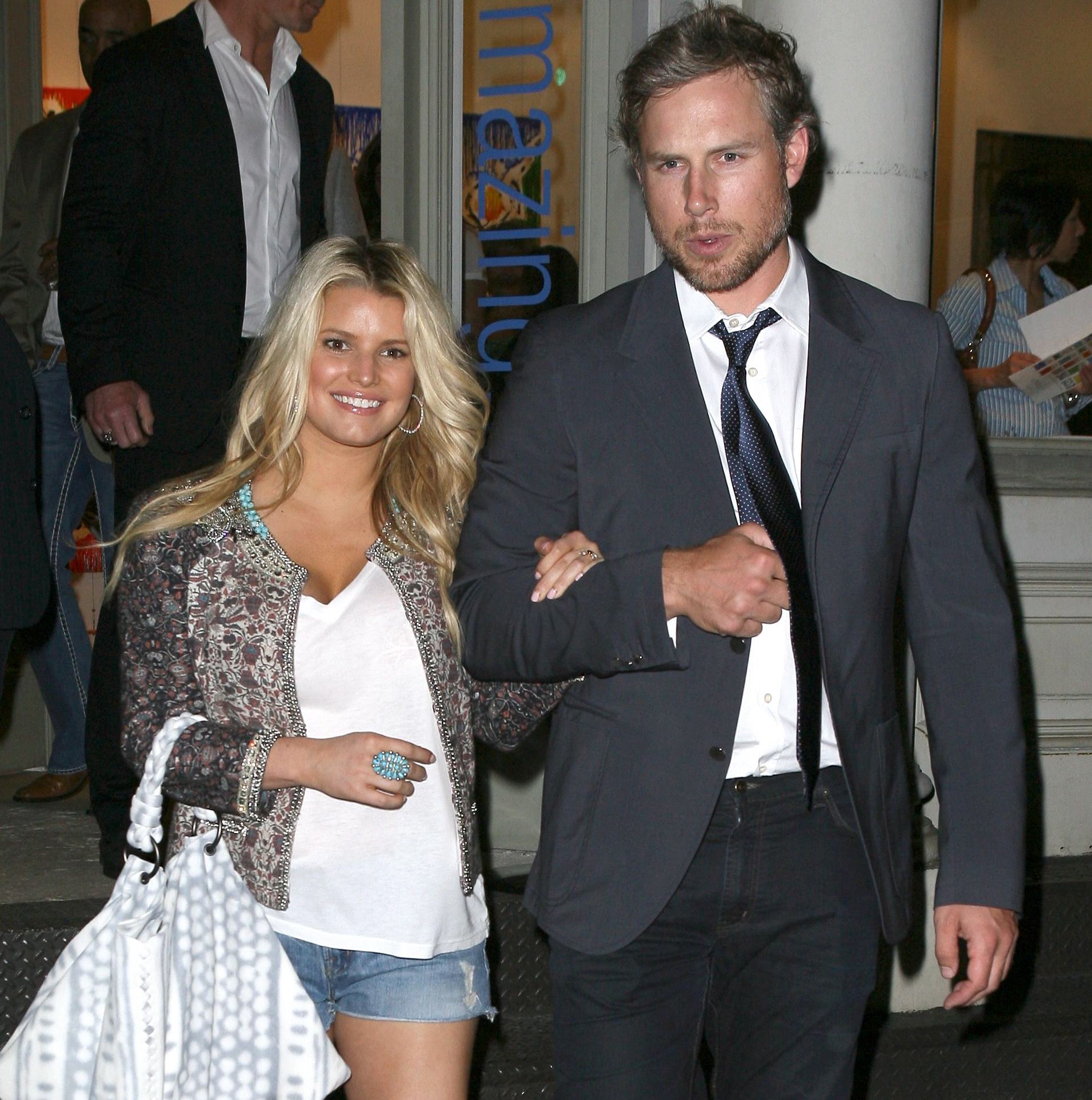 Jessica Simpson out with boyfriend in New York on May 21, 2011 