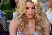 Jessica Simpson during a live taping of The View at Caesars Palace in Las Vegas 