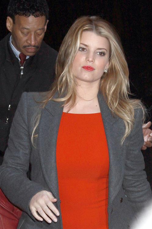 Jessica Simpson at Good Morning America on March 15, 2010 