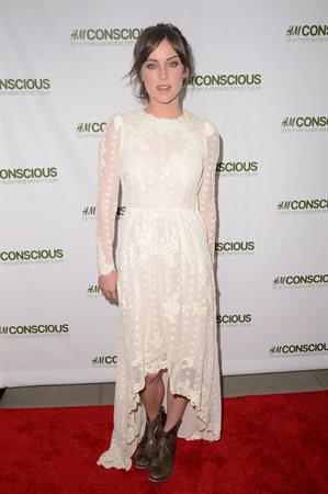Jessica Stroup H&M's Exclusive Conscious Collection Launch Party in San Francisco, April 3, 2013 